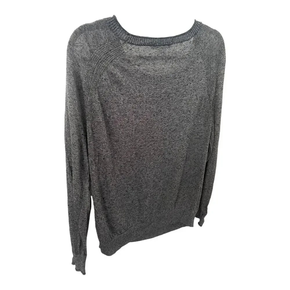 J. Crew Pullover Sweater Linen Blend Lightweight Casual Preppy Cozy Classic S